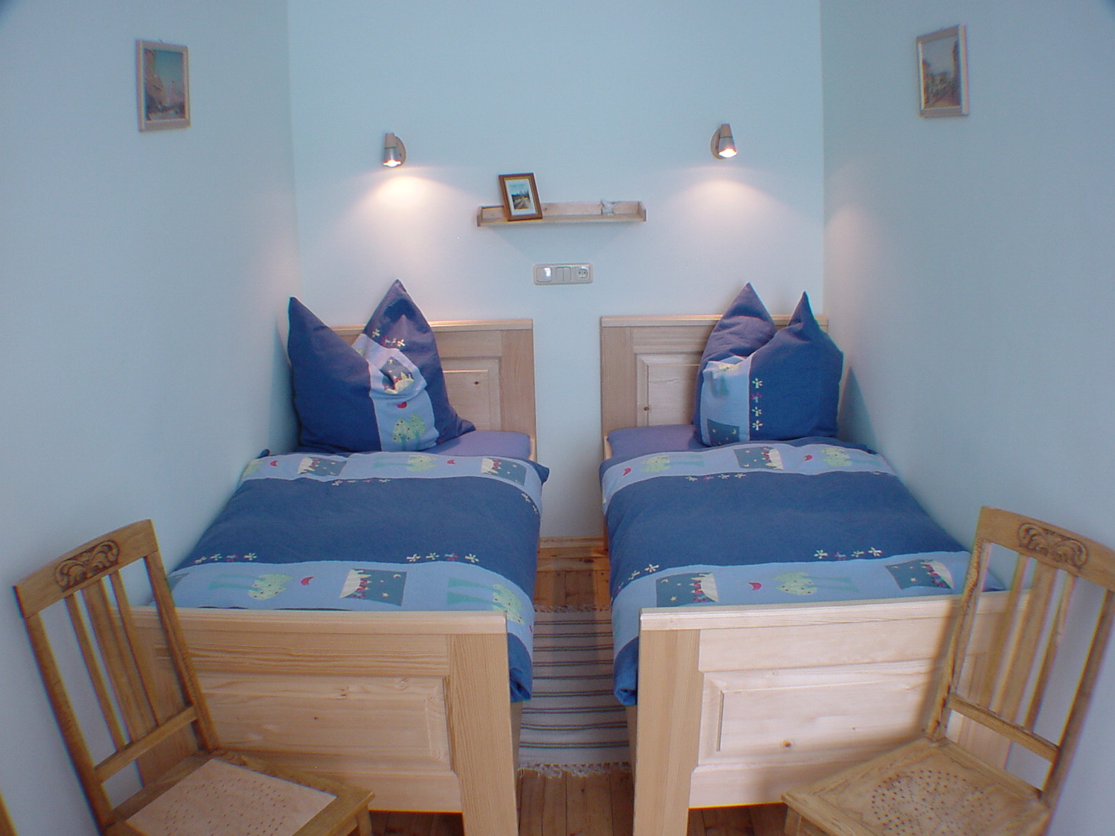 Ferienwohnung Bergelt im Erzgebirge Schlafzimmer