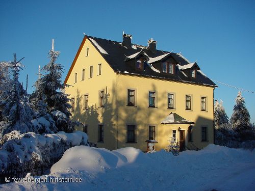 Haus im Winter